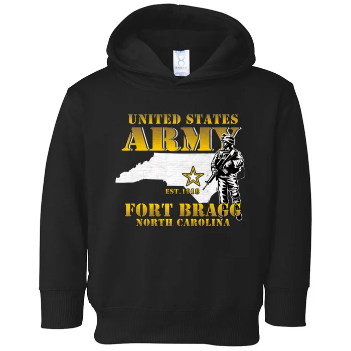 Fort Bragg North Carolina Nc Army Base Army Basic Training Toddler Hoodie