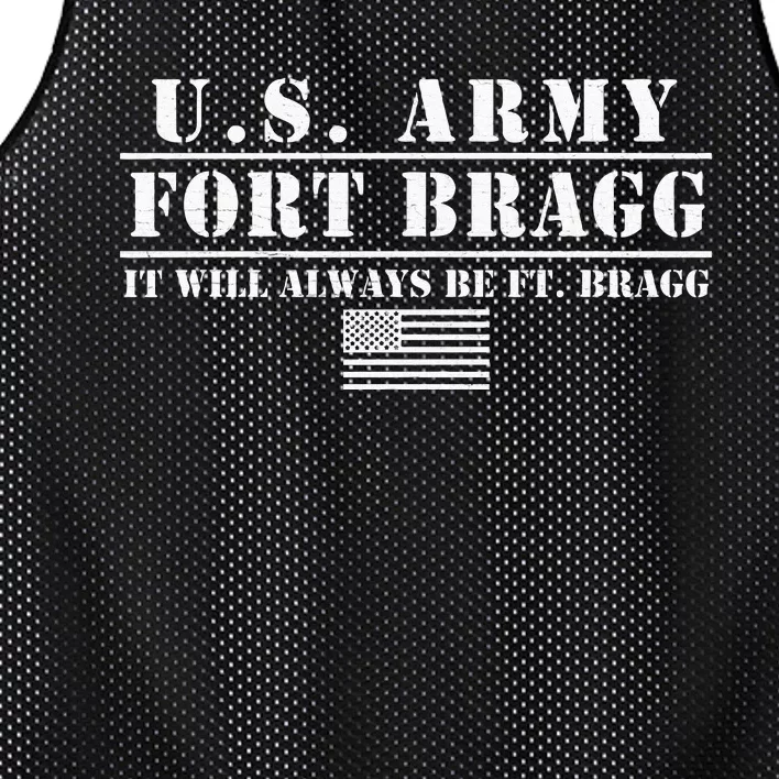 Fort Bragg Nc Basic Training It Will Always Be Ft. Bragg Mesh Reversible Basketball Jersey Tank