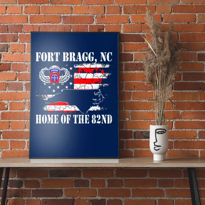 Fort Bragg NC Home Of The 82nd Airborne Veterans Day Poster