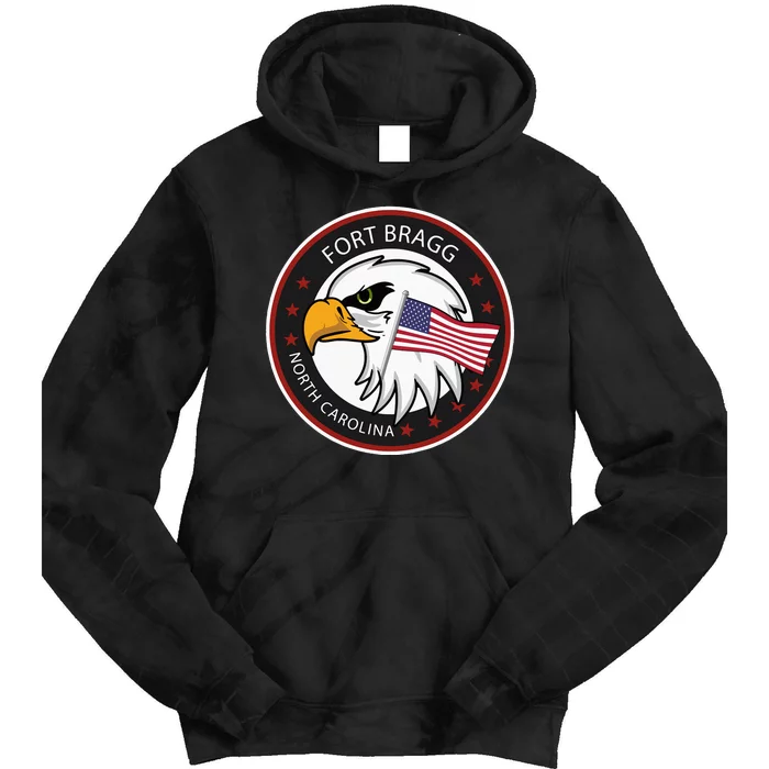 Fort Bragg NC North Carolina Tie Dye Hoodie