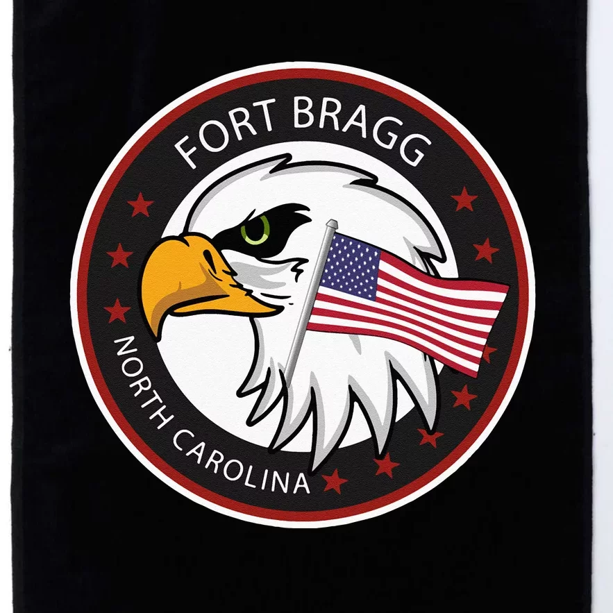 Fort Bragg NC North Carolina Platinum Collection Golf Towel