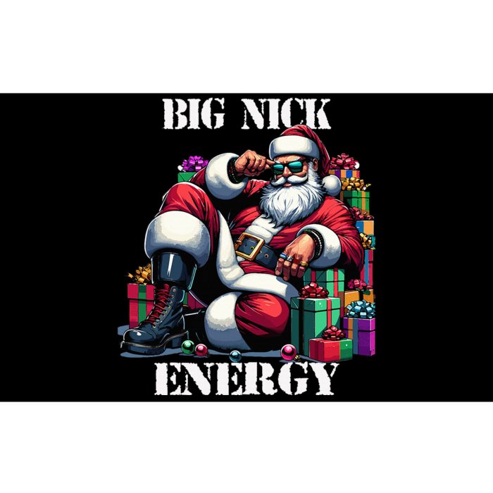 Fun Big Nick Energy Funny Santa Claus Christmas Xmas Cool Bumper Sticker