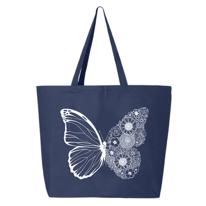 Floral Butterfly Nature 25L Jumbo Tote