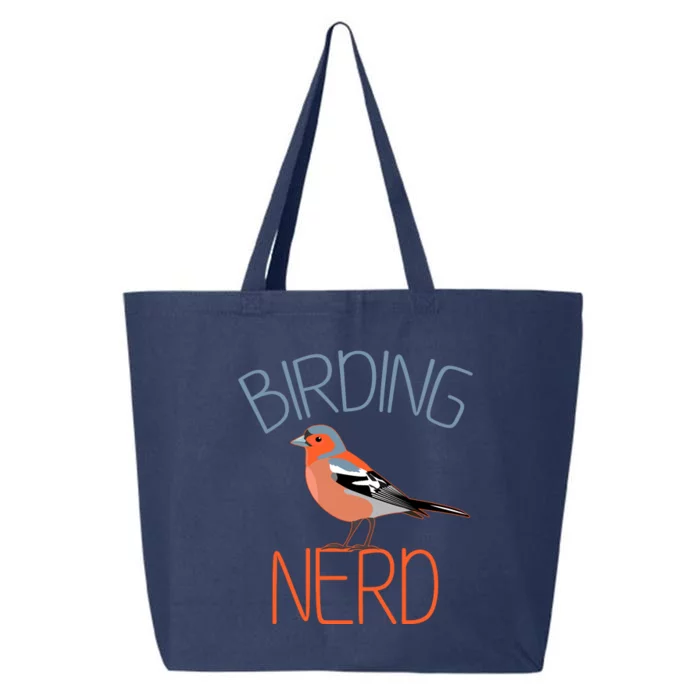 Funny Birding Nerd Bird Watching Fan 25L Jumbo Tote