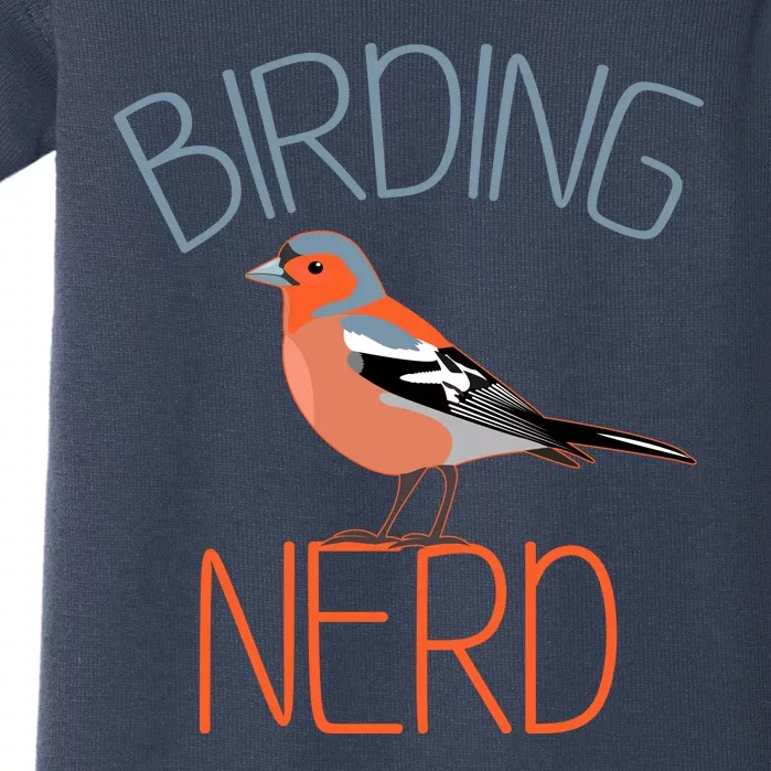 Funny Birding Nerd Bird Watching Fan Baby Bodysuit