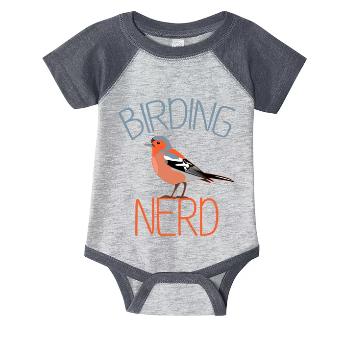 Funny Birding Nerd Bird Watching Fan Infant Baby Jersey Bodysuit