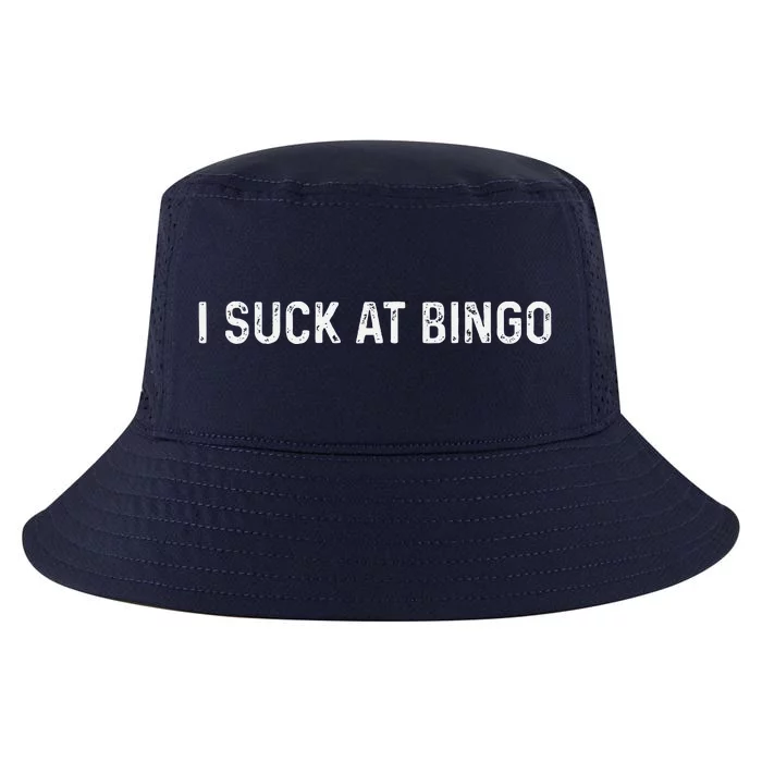 Funny Bingo Night Suck At Bingo Game Cool Comfort Performance Bucket Hat