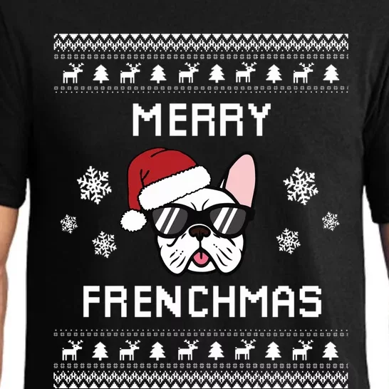 French Bulldog Owner Ugly Christmas Sweater Gift Pajama Set