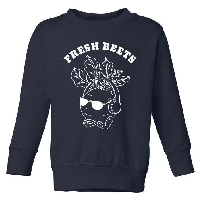 Fresh Beets Organic Vegetable Local Farmers Market Toddler Sweatshirt