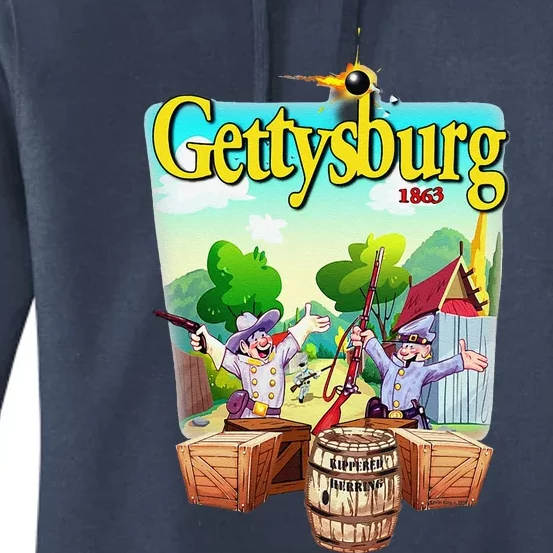 Fun Battle Of Gettysburg Women's Pullover Hoodie