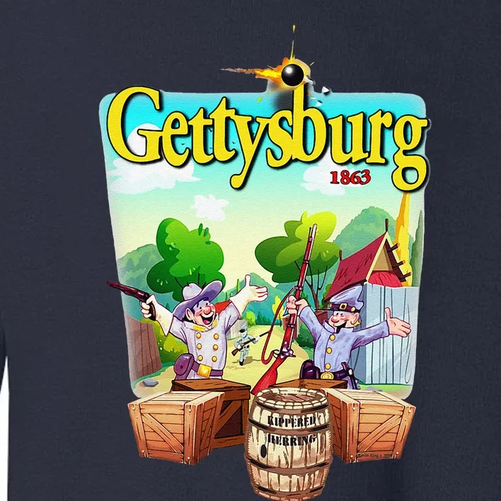 Fun Battle Of Gettysburg Toddler Sweatshirt