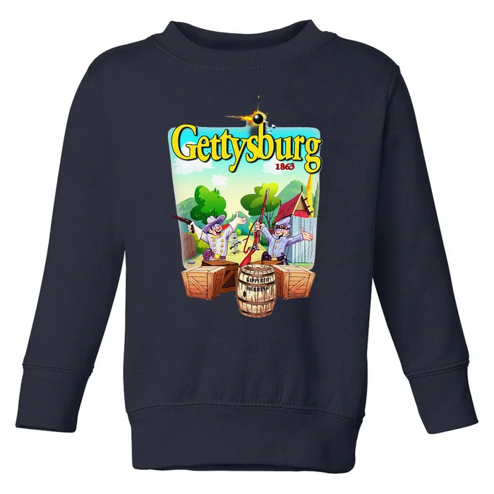 Fun Battle Of Gettysburg Toddler Sweatshirt