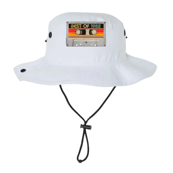 Funny Best Of 1982 Funny Gift 40th Birthday Cassette Tape Gift 1 Legacy Cool Fit Booney Bucket Hat