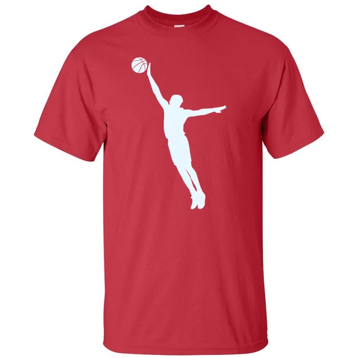 Flying Basketball Player Gift For Basketball Players And Fans Tall T-Shirt