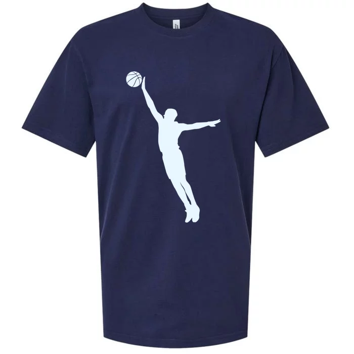 Flying Basketball Player Gift For Basketball Players And Fans Sueded Cloud Jersey T-Shirt