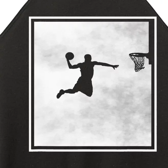 funny Basketball Player Basketballer Sports Women’s Perfect Tri Rocker Tank