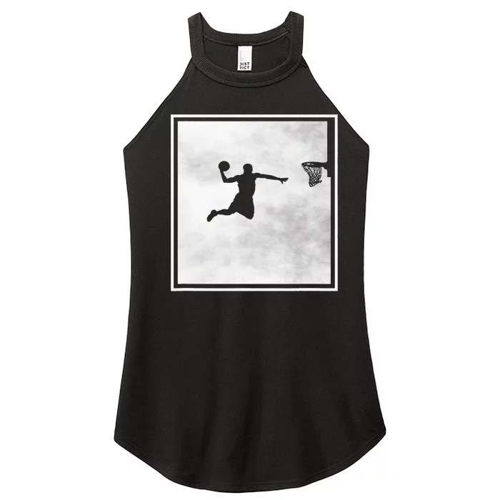 funny Basketball Player Basketballer Sports Women’s Perfect Tri Rocker Tank