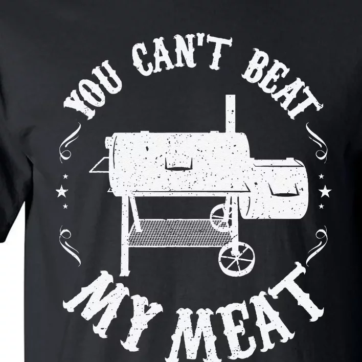 Funny Bbq Pit Reverse Flow Smoker Accessory Dad Grill Gift Tall T-Shirt