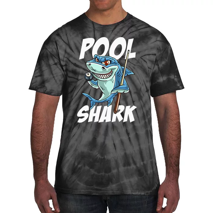 Funny Billiards Pool Shark Snooker Hall Joke Billiard Tie-Dye T-Shirt