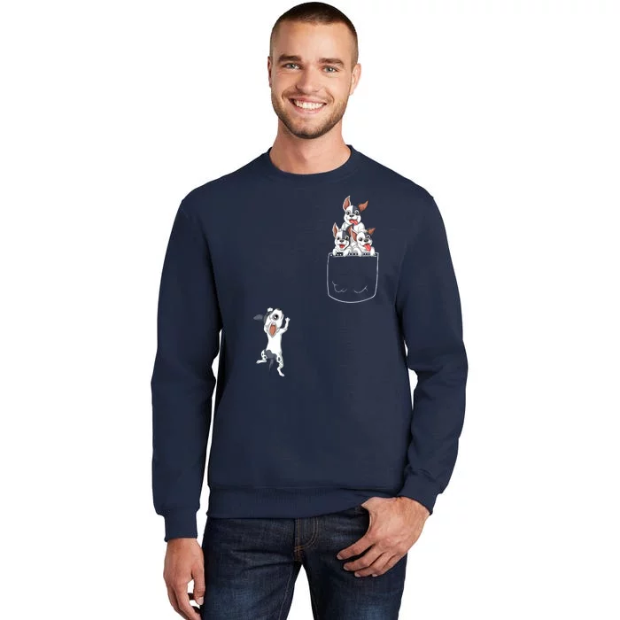 French Bulldog Pocket Tall Sweatshirt