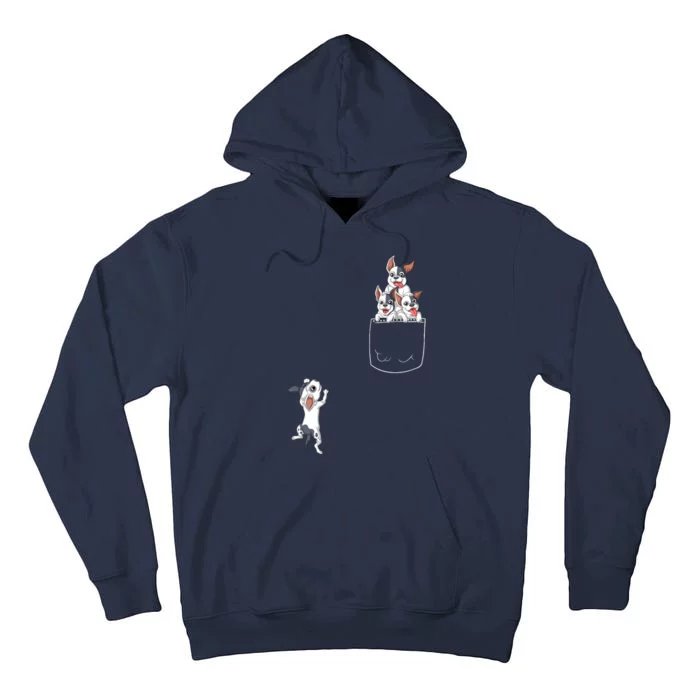 French Bulldog Pocket Tall Hoodie