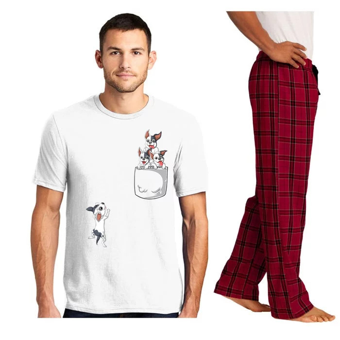 French Bulldog Pocket Pajama Set