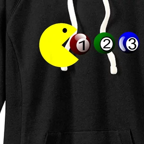 Funny Billiards Player Lover Snooker Gift Women's Fleece Hoodie