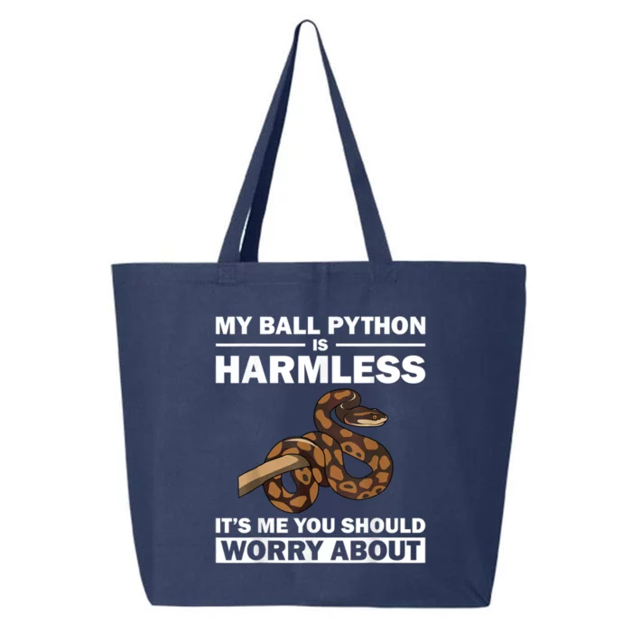 Funny Ball Python Design Snake Lover Men Women Boy Girl 25L Jumbo Tote