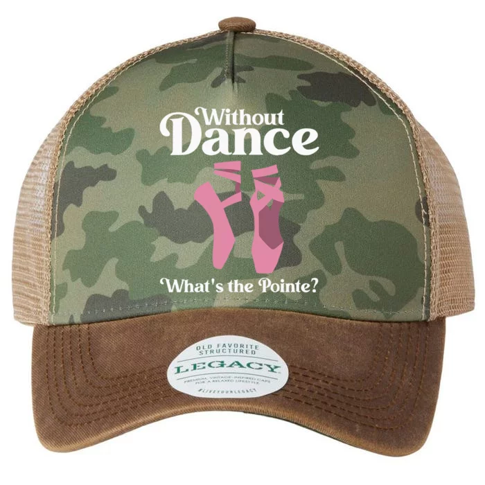 Funny Ballet Pointe For Ballerina Ballet Dancer Legacy Tie Dye Trucker Hat