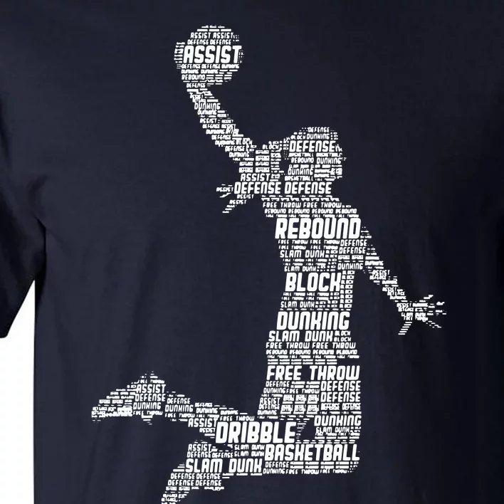 Female Basketball Player Tall T-Shirt