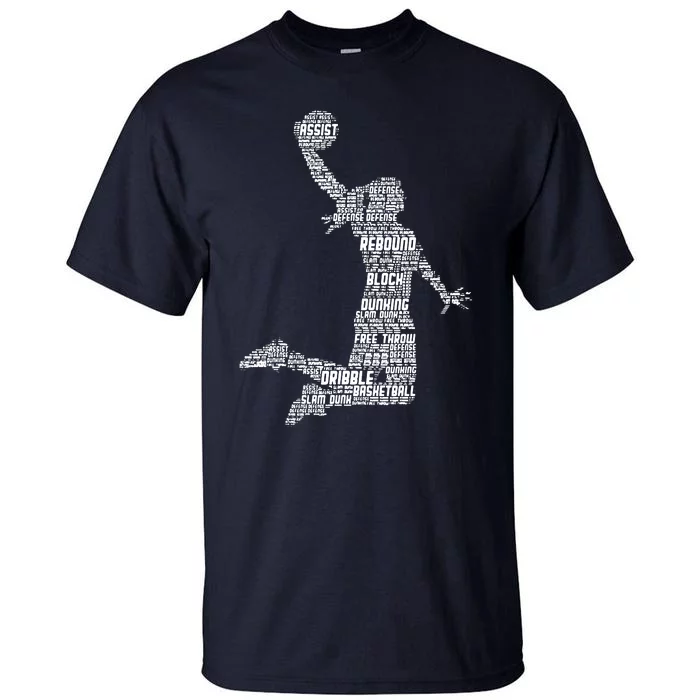 Female Basketball Player Tall T-Shirt