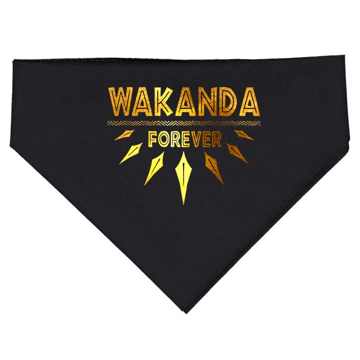 Forever Black Panter Hero Lover Trending Gift Idea USA-Made Doggie Bandana