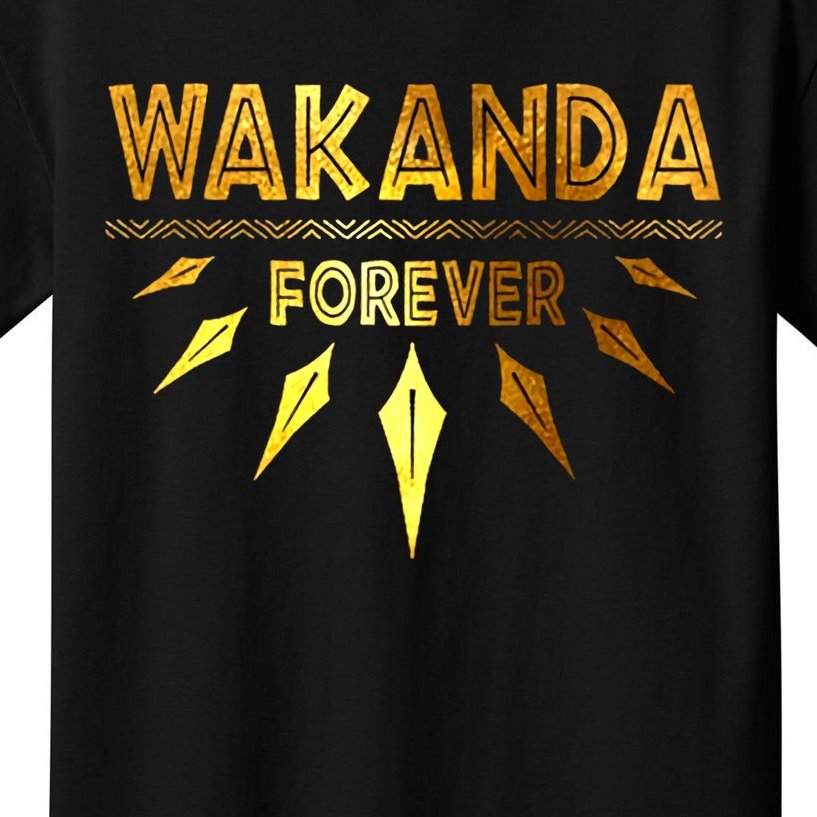 etiquette vrijgesteld vanavond Forever Black Panter Hero Lover Trending Gift Idea Kids T-Shirt |  TeeShirtPalace