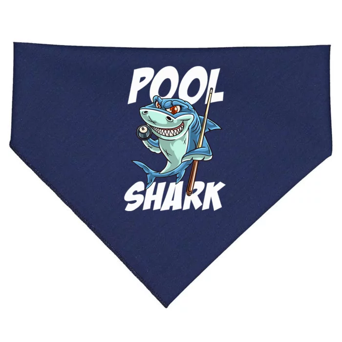 Funny Billiards Pool Shark Snooker Hall Joke Billiard USA-Made Doggie Bandana