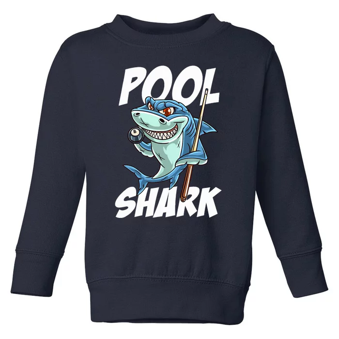 Funny Billiards Pool Shark Snooker Hall Joke Billiard Toddler Sweatshirt