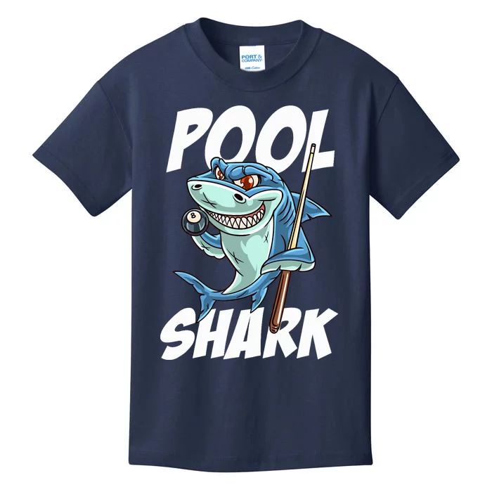 Funny Billiards Pool Shark Snooker Hall Joke Billiard Kids T-Shirt