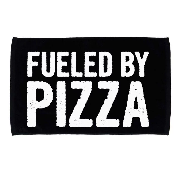 Fueled By Pizza Microfiber Hand Towel