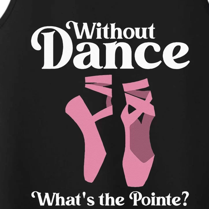 Funny Ballet Pointe For Ballerina Ballet Dancer Girl Women Performance Tank