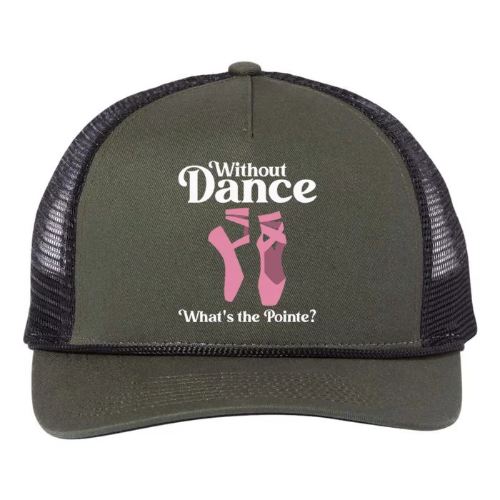 Funny Ballet Pointe For Ballerina Ballet Dancer Girl Women Retro Rope Trucker Hat Cap