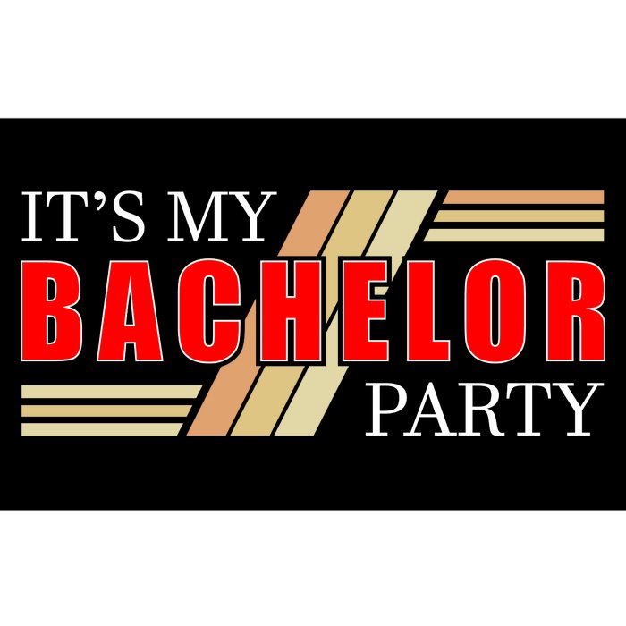 Funny Bachelor Party Graphic Bumper Sticker