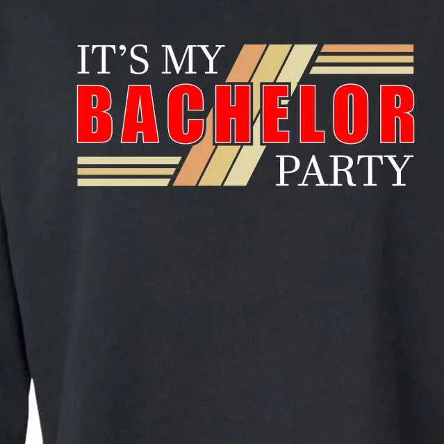 Funny Bachelor Party Graphic Cropped Pullover Crew