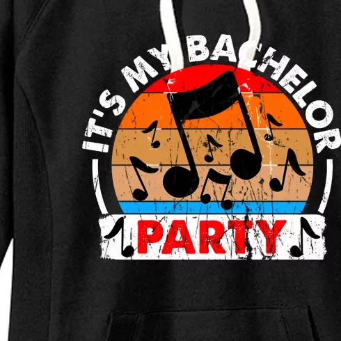 Funny Bachelor Party Graphic Women's Fleece Hoodie