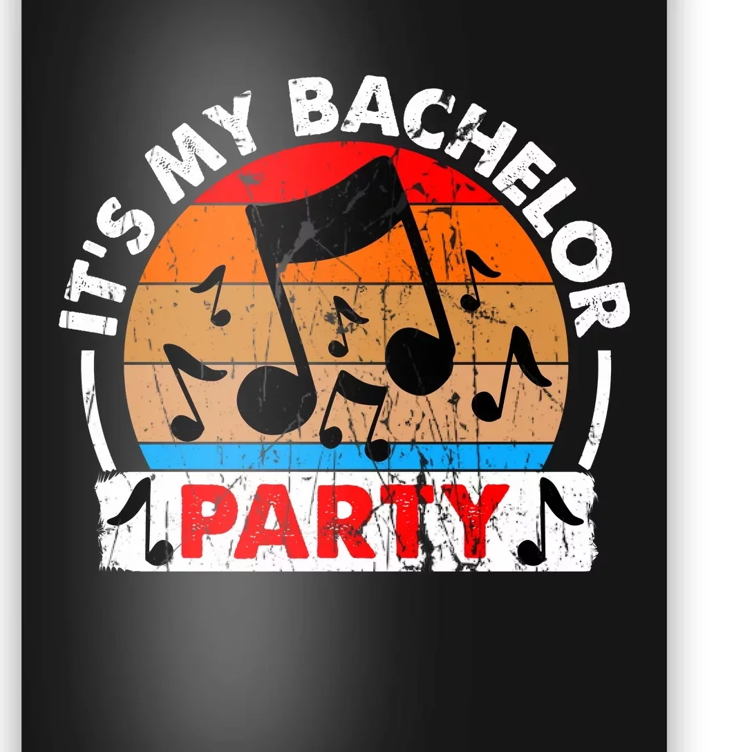 Funny Bachelor Party Graphic Poster