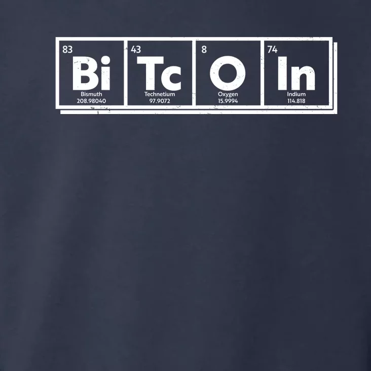 Funny Bitcoin Periodic Table Of Elements Toddler Hoodie