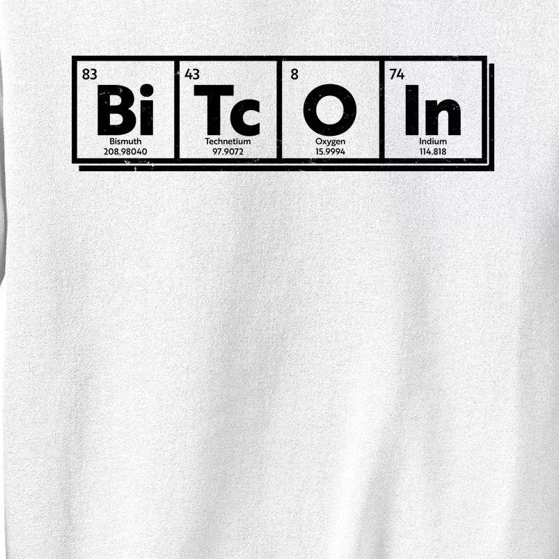 Funny Bitcoin Periodic Table Of Elements Sweatshirt