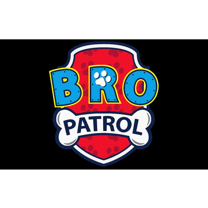 Funny Brother Patrol Dog Brother Bumper Sticker