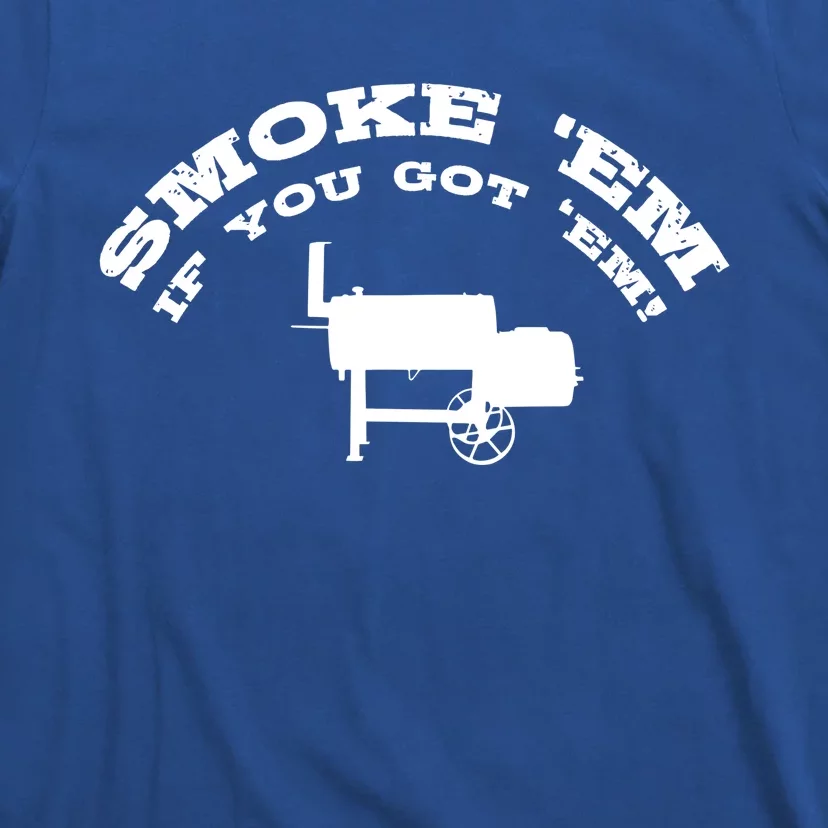 Funny Bbq Pit Offset Smoker Accessory Pitmaster Sweagift T-Shirt