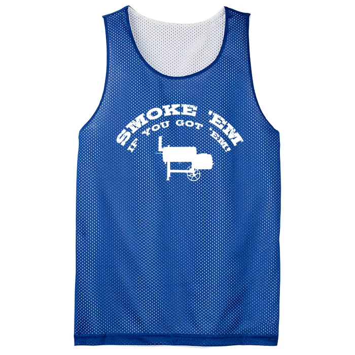 Funny Bbq Pit Offset Smoker Accessory Pitmaster Sweagift Mesh Reversible Basketball Jersey Tank