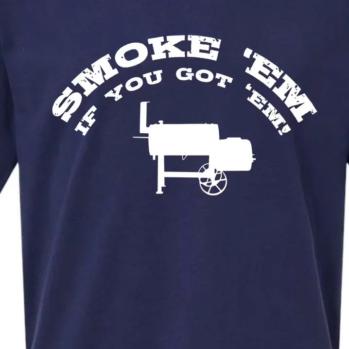 Funny Bbq Pit Offset Smoker Accessory Pitmaster Sweagift Sueded Cloud Jersey T-Shirt