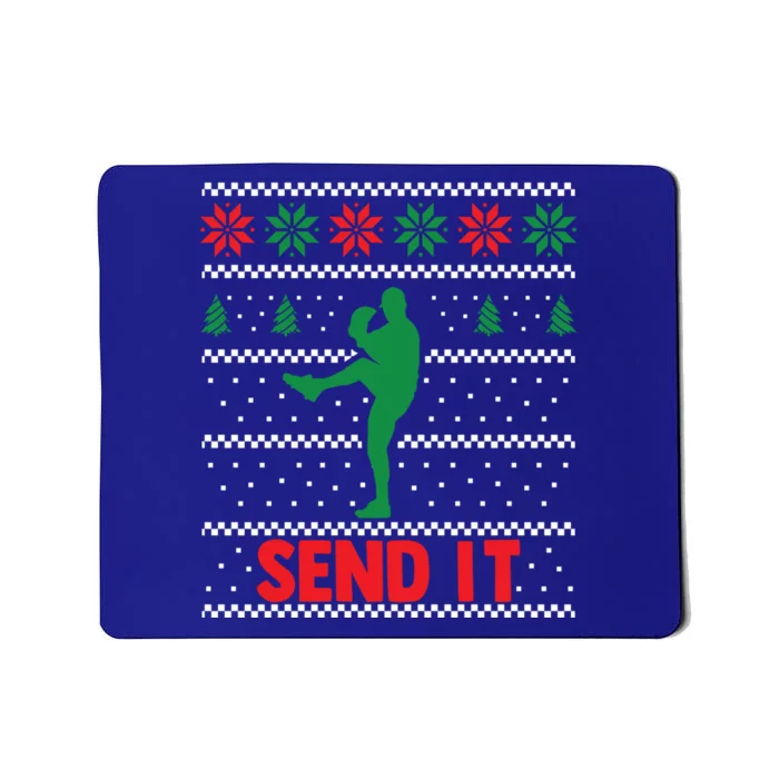 Funny Baseball Player Christmas Xmas Send It Meaningful Gift Mousepad